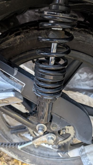 Tłumik motor 50/125ccm Junak , Barton , bak , lampa , owiewki
