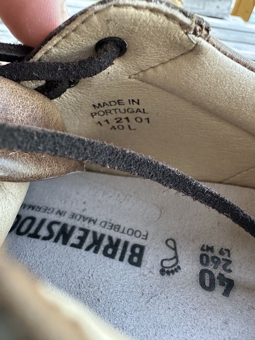 Черевики Шкіряні Birkenstock 40 розмір!