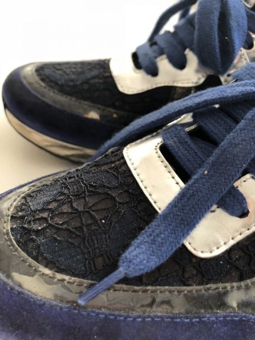 Wygodne sneakersy PINKO oryginalne buty z koronką ROZMIAR 39