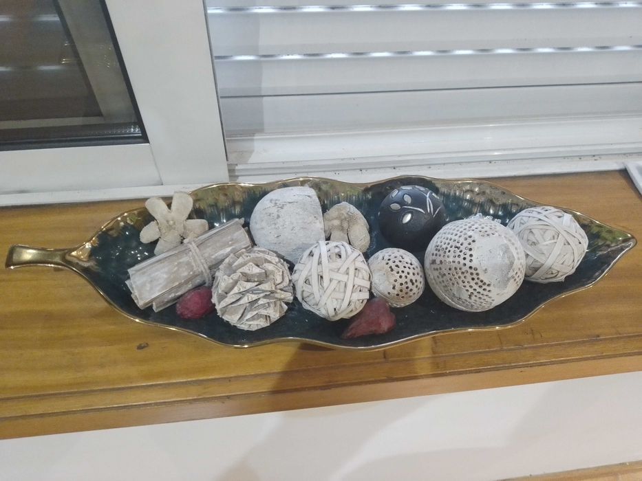 quadro e centro de mesa