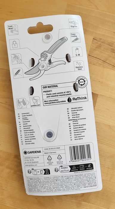 Секатор Gardena  24 S–M