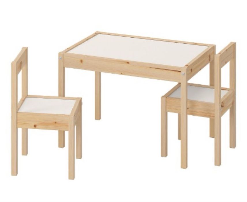 Стіл і два стільці IKEA LATT