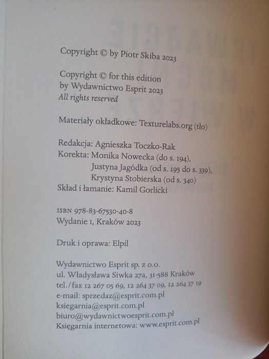 Trwajcie mocni w wierze aut. ks. Piotr Skiba