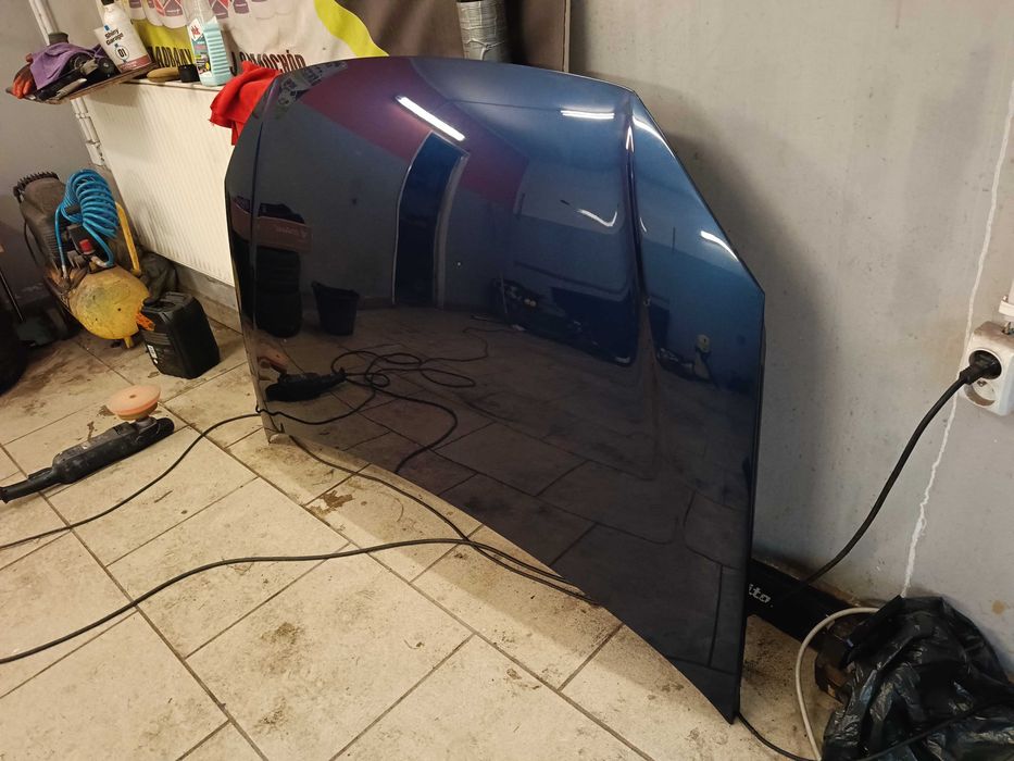 Maska Volkswagen Polo 9N Lift / Bardzo Ładna / Granatowa