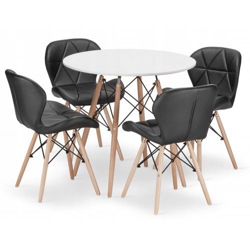 Акція! Стіл кухонний обідній лофт круглий! Стільчик! Кухонный стол