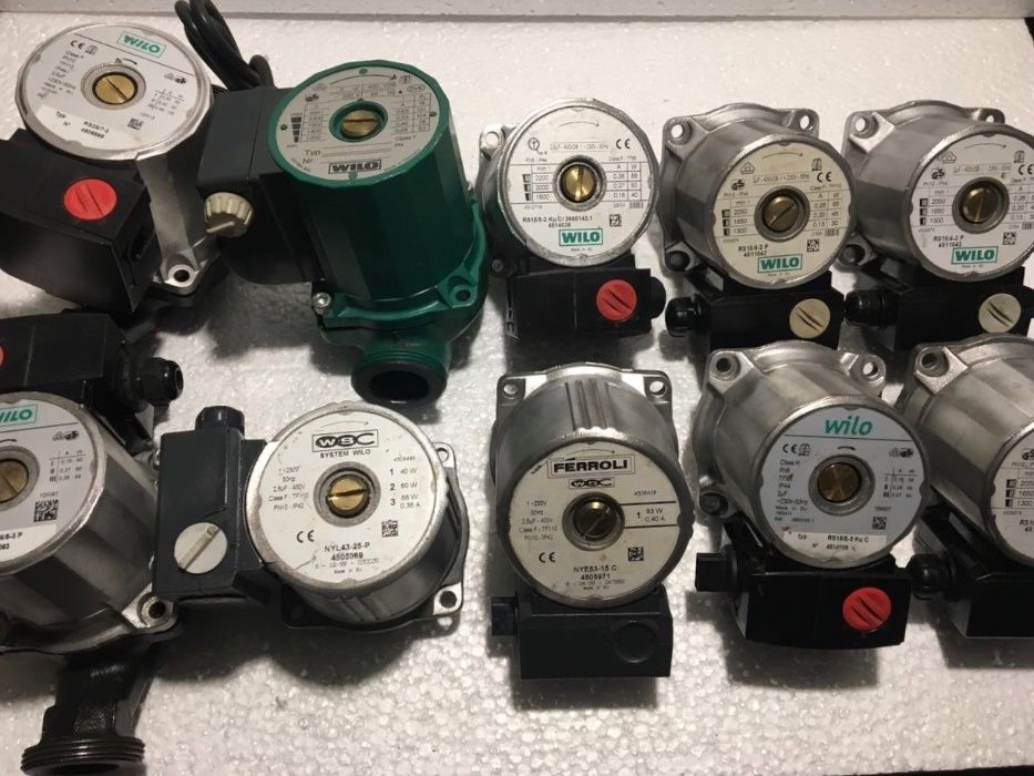 Насос циркуляционный Wilo для отопления, оригинал б/у опт и розница!