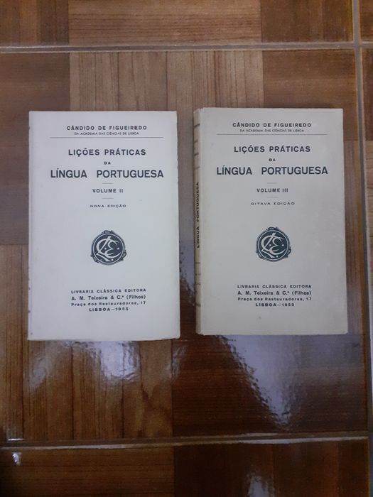 Lições práticas de língua portuguesa, cândido de figueiredo