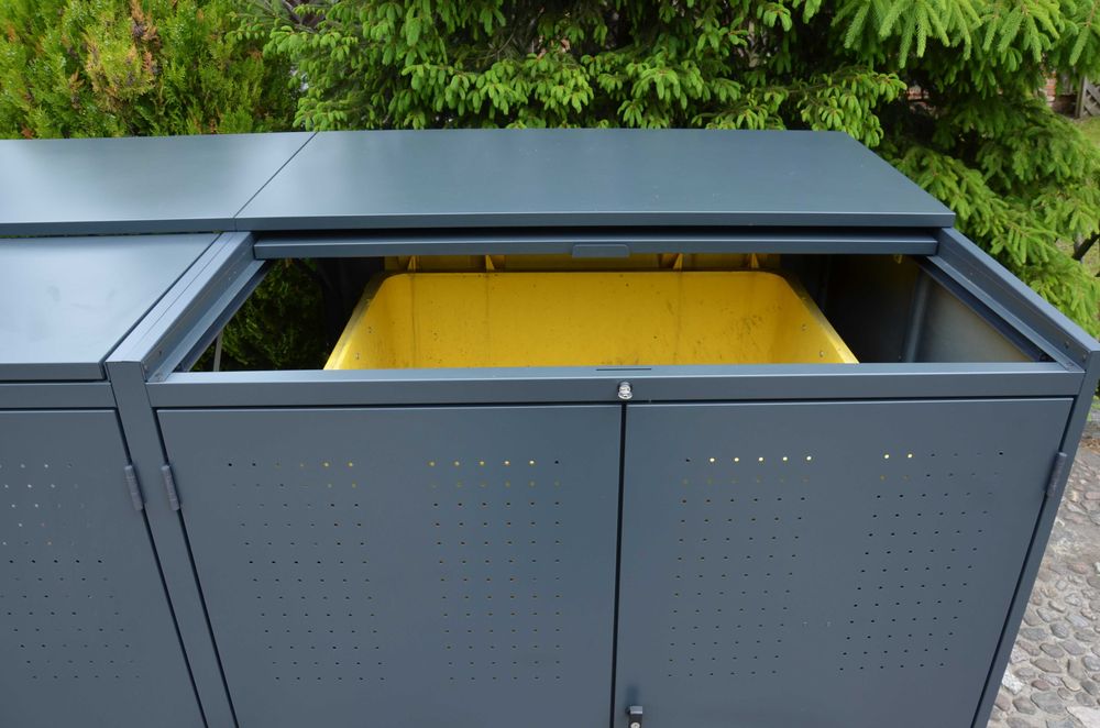 Wiata Altana Śmietnikowa Zabudowa Kontenera Kosza na odpady 660/1100 L