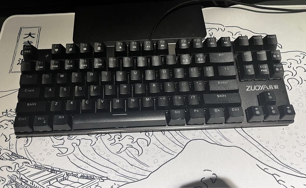 Klawiatura mechaniczna rgb tkl zuoya x51 red switch Wrocław Śródmieście ...