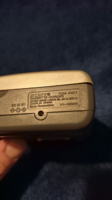 Колекційний  плеєр  Sony TCM-40DV
