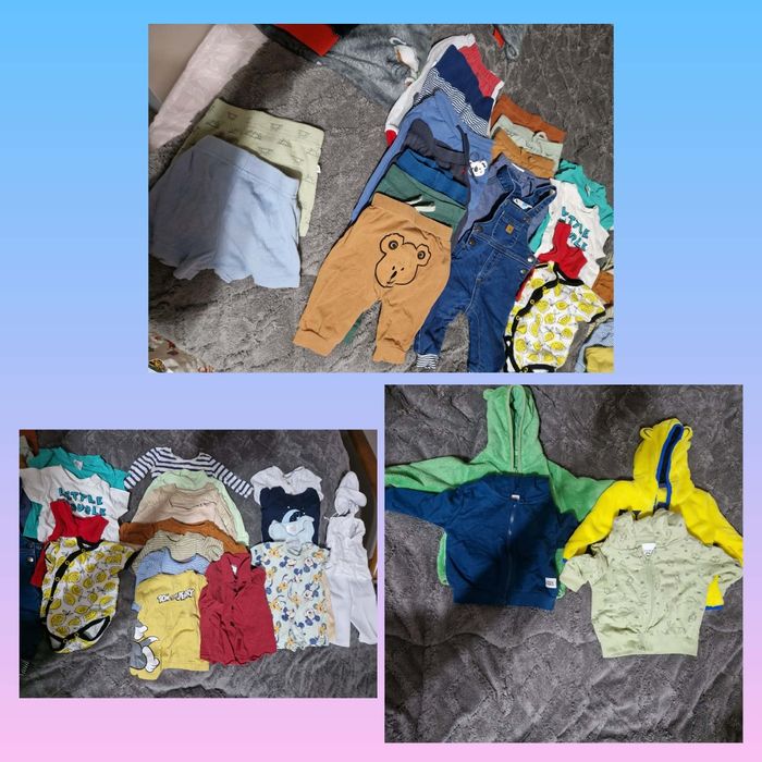 Paka ubrań 62 chlopiec