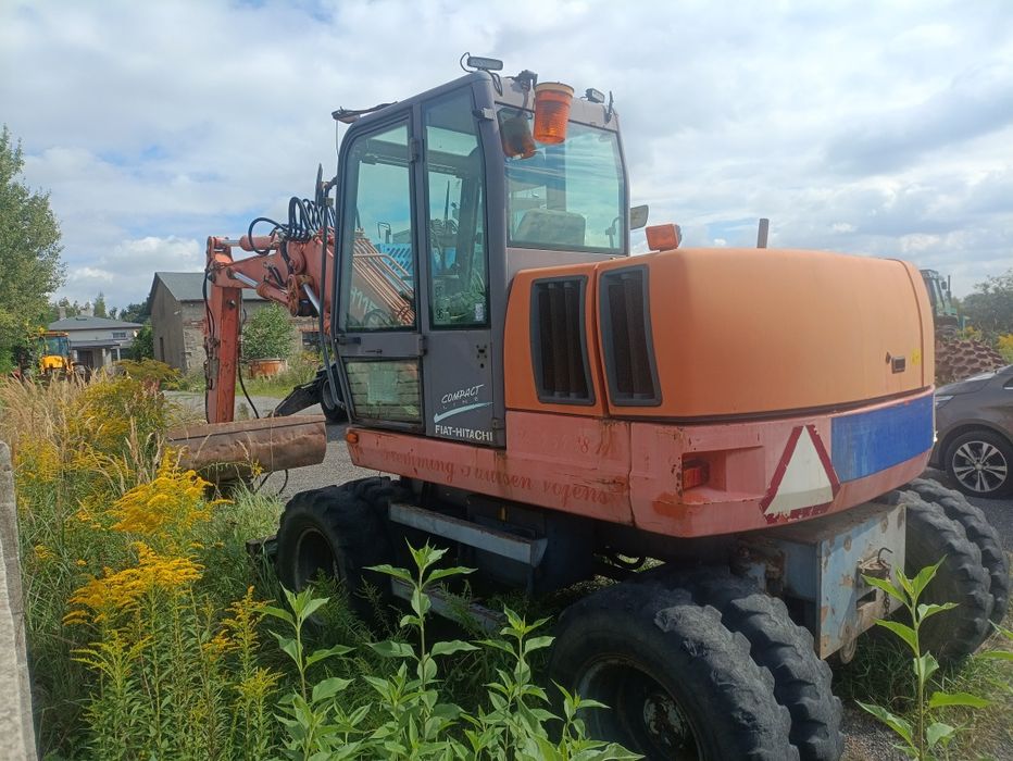 Fiat Hitachi pH 115 koparka kołowa jak liebherr cat JCB