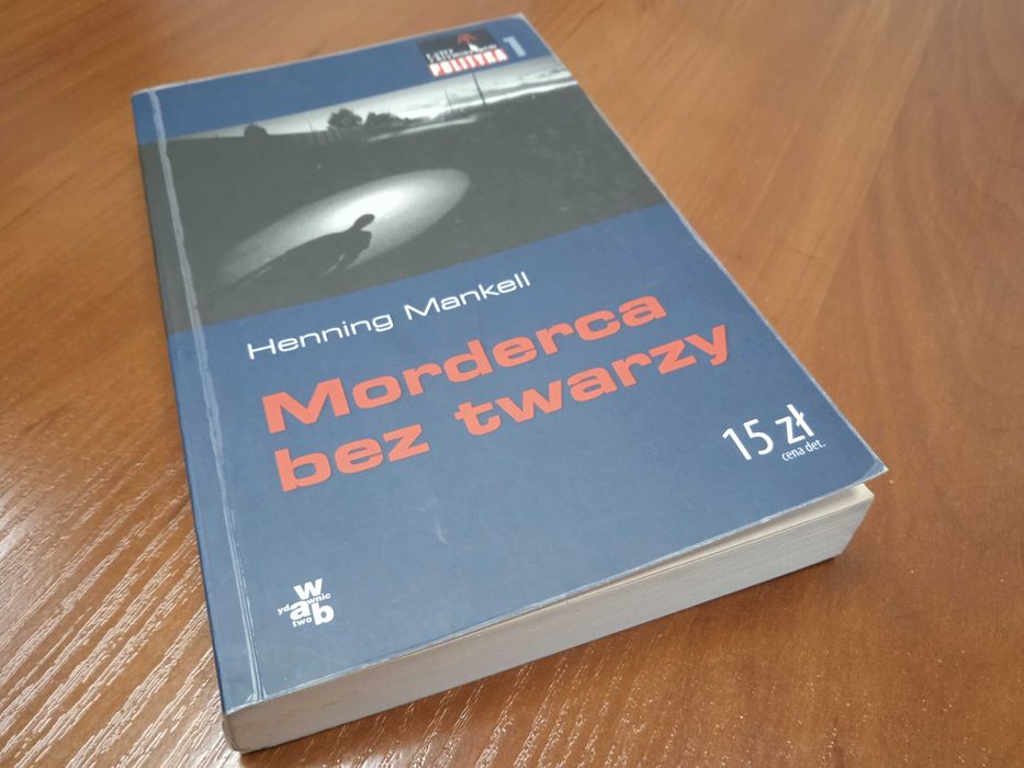 Morderca bez twarzy - Henning Mankell, szwedzki kryminał, powieść