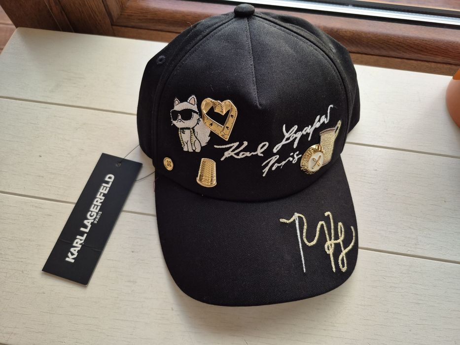 Czapka z daszkiem Karl Lagerfeld