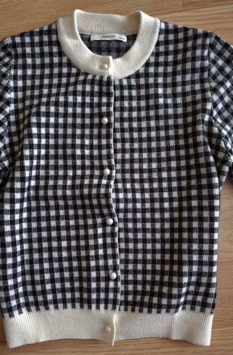 Reserved J.Nowy Sweter Dziewczęcy! Pepitka! Wiskoza! Roz.158!