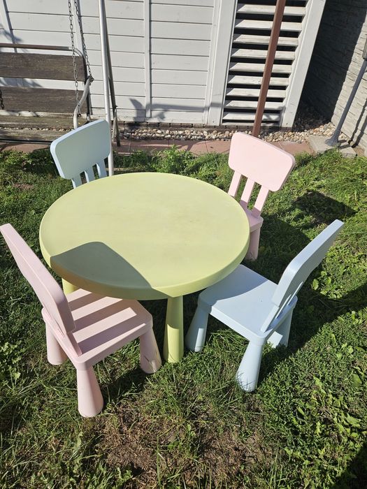 Stolik z krzesełkami ikea