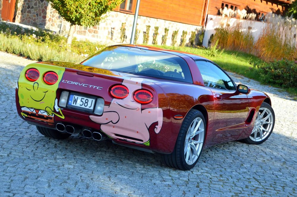 Chevrolet Corvette CORVETTE C5 * Targa * Automat * Bordo + Szare skóry * 6 lat właściciel