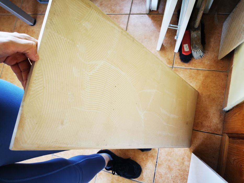 3 płytki glazura biała 90 x 30 cm Opp White Obi