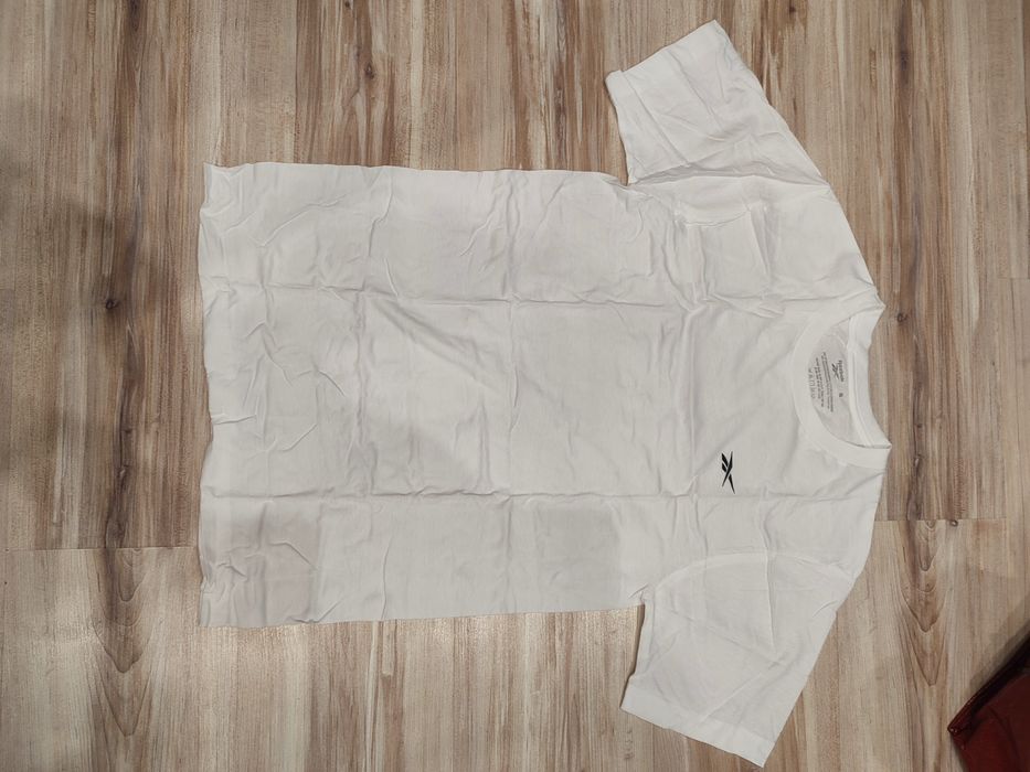 Koszulka t-shirt męska biała Reebok rozmiar S