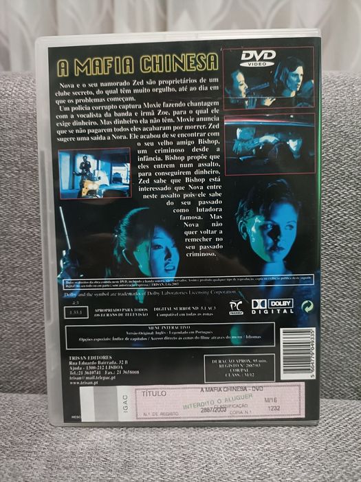 A Máfia Chinesa - dvd