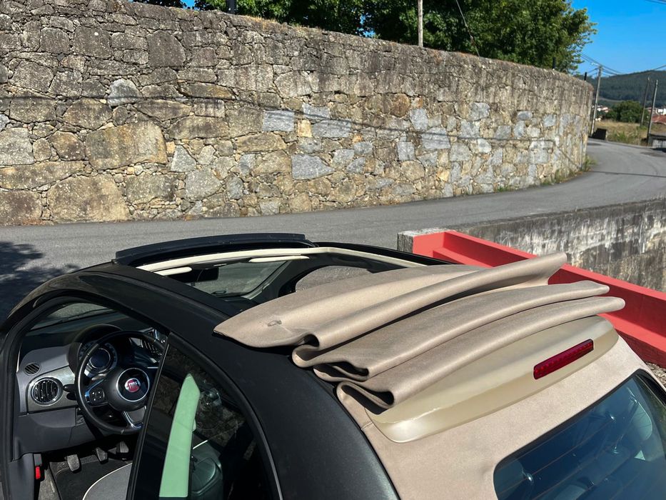 Fiat 500C 1.2 Lounge Cabrio (2016) – O Charme Italiano a Céu Aberto!