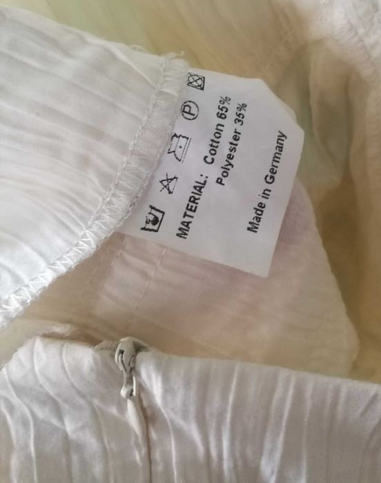 Sukienka elegancka ecri rozmiar 40
