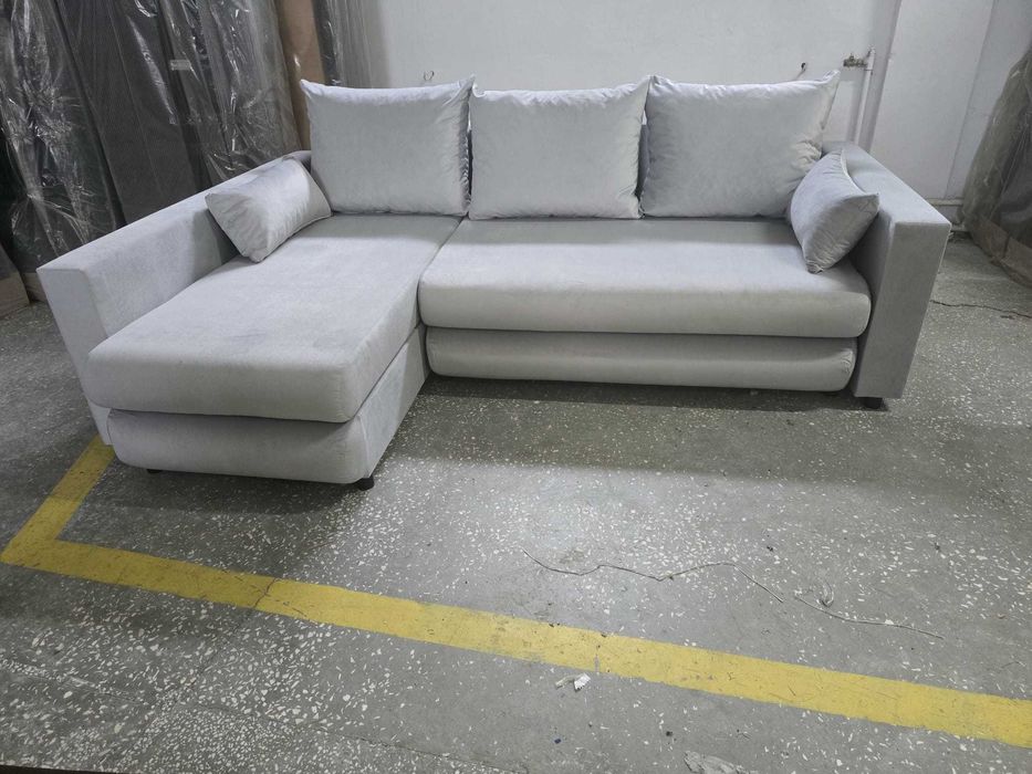 Duża kanapa NIKI. Wygodny narożnik