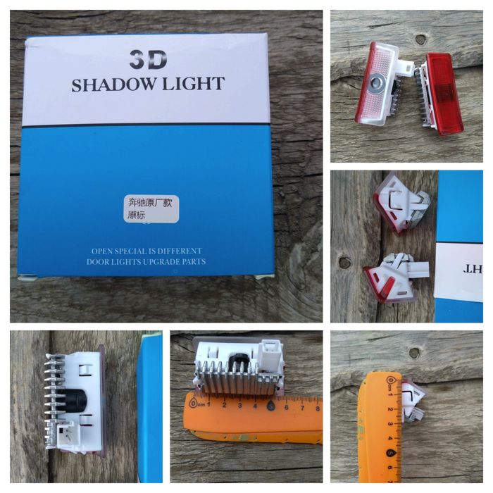 Комплект підсвітки дверей з проекцією для Mercedes Benz