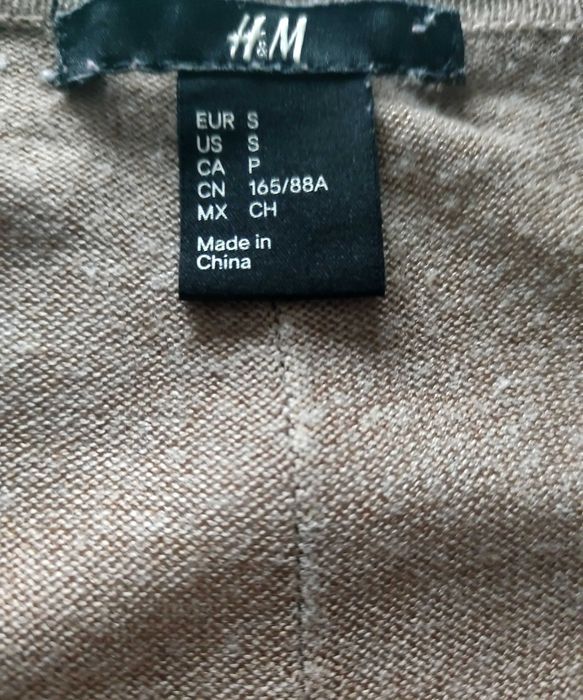 cienki sweterek bluzka H&M r.S/M