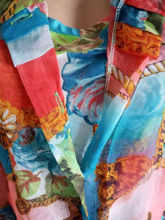 Camisa transparente com body