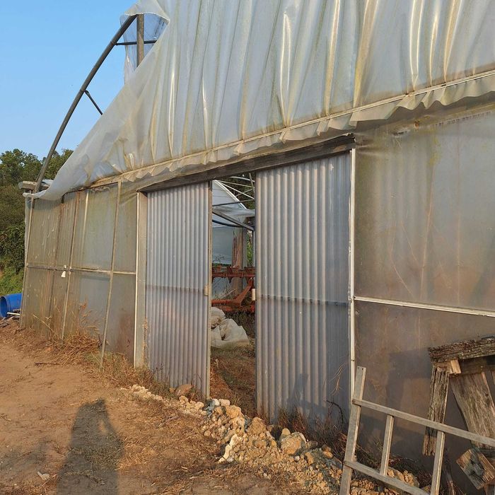 Estrutura metálica estufas usadas, em bom estado