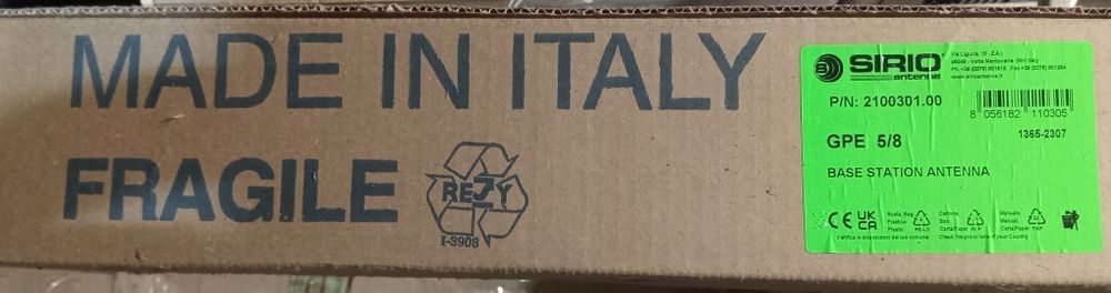 Продам антенну sirio CB 27мгц