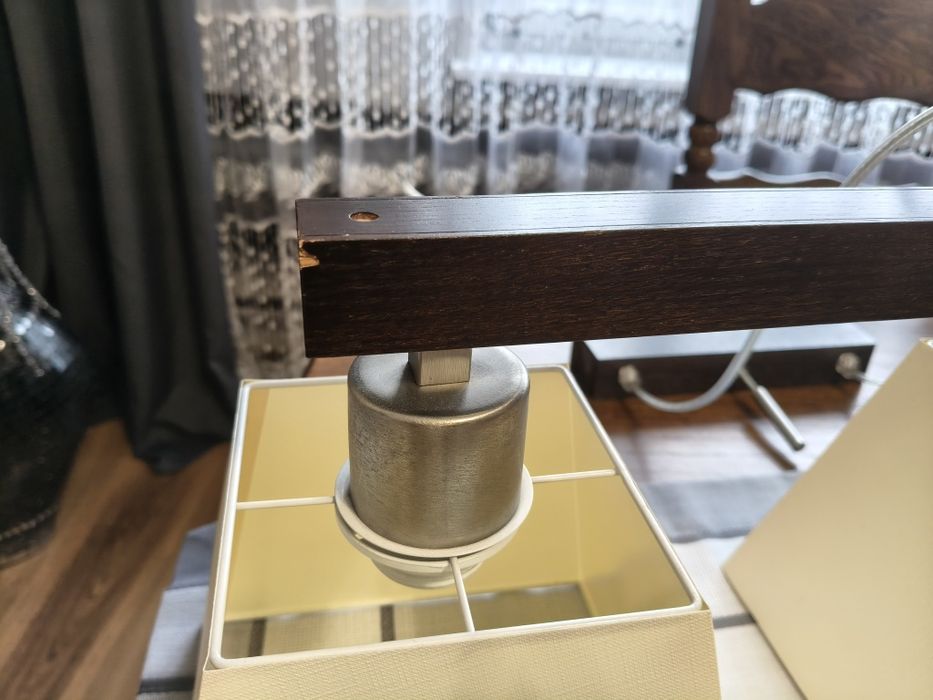 Lampa wisząca z abażurami