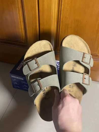 Birkenstock Arizona Gris-verde Talla 38