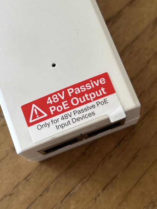 Tp-link 48V POE internet hotspot powerline