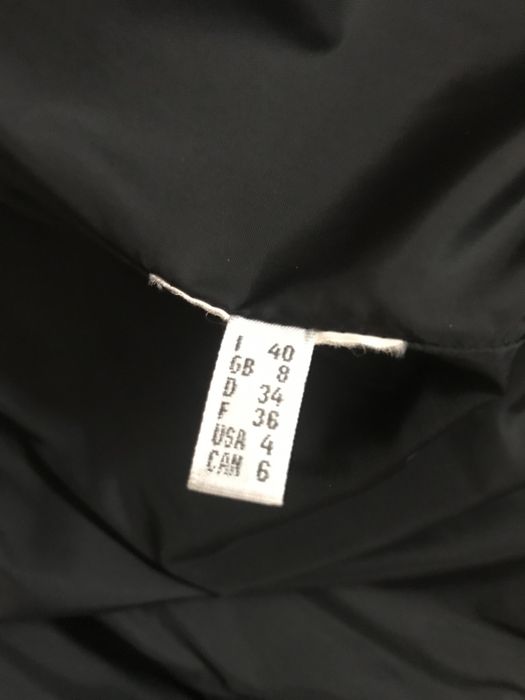 PINKO ciepła czarna kurtka puchowa 34/36