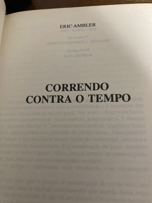 guerreiros com asas a metamorfose correndo contra o tempo eric ambler