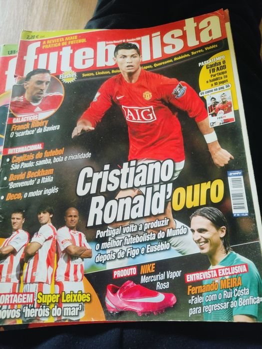 Revistas futebolista