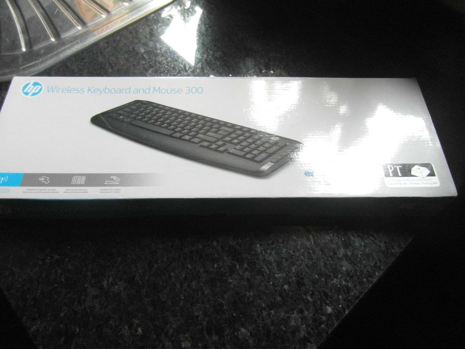 Teclado com rato sem fios HP