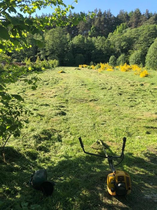 Działka nad rzeką Rosnowo gm . Manowo