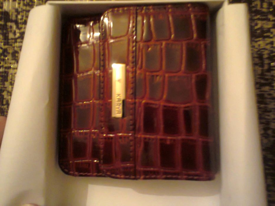 Кошелек женский "Karya" (Турция), натур.кожа, лак, новый, 1052 гривен