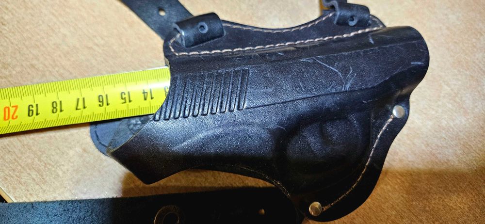 Кобура з натуральної шкіри під  пистолету Шмайсер ПГШ-10