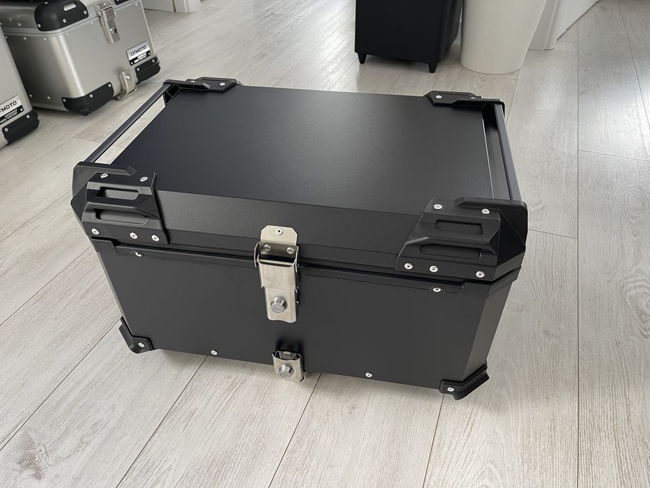 Kufer Centralny Motocyklowy ALUMINIOWY 65L Srebrny lub Czarny