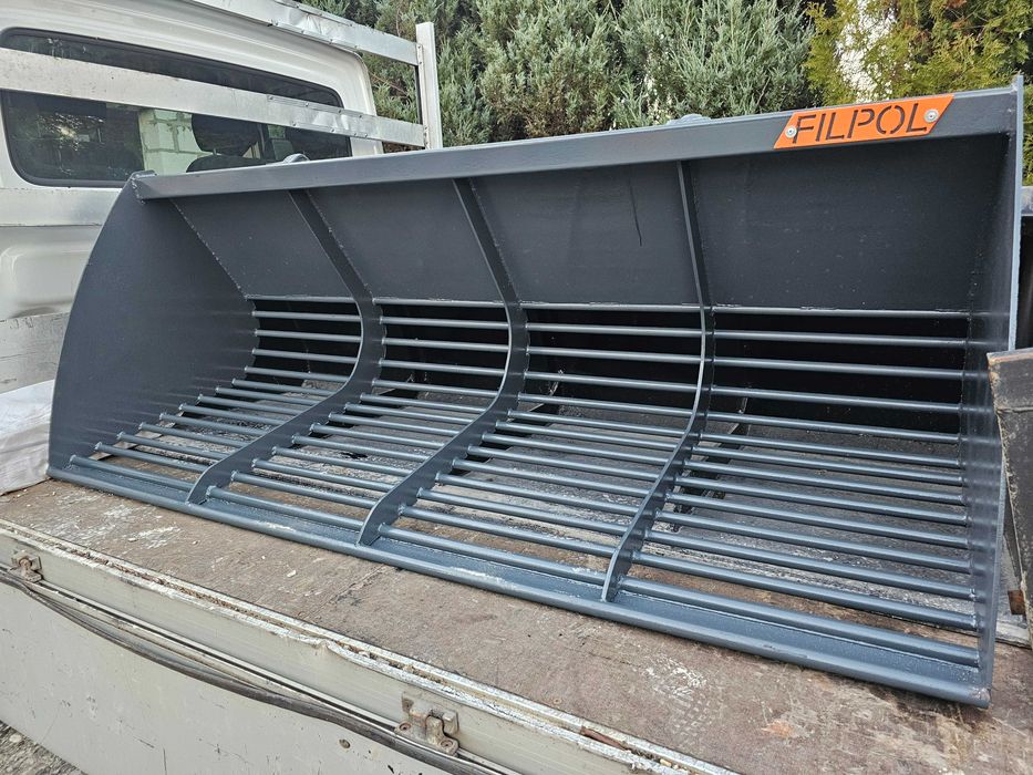 Łyżka przesiewowa ażurowa łycha do przesiewu buraków gruzu kamieni itp