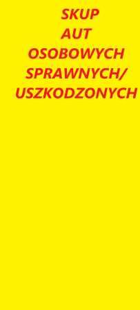Skup aut uszkodzonych mechanicznie