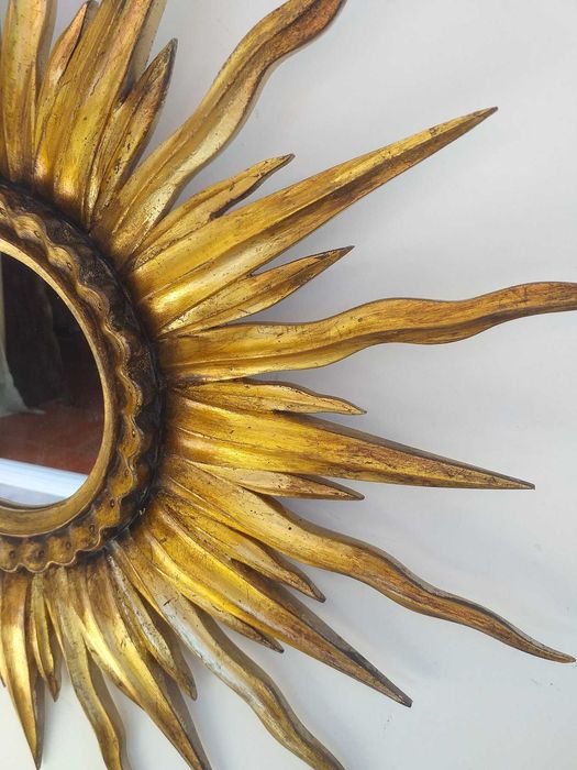 Espelho Sol Dourado