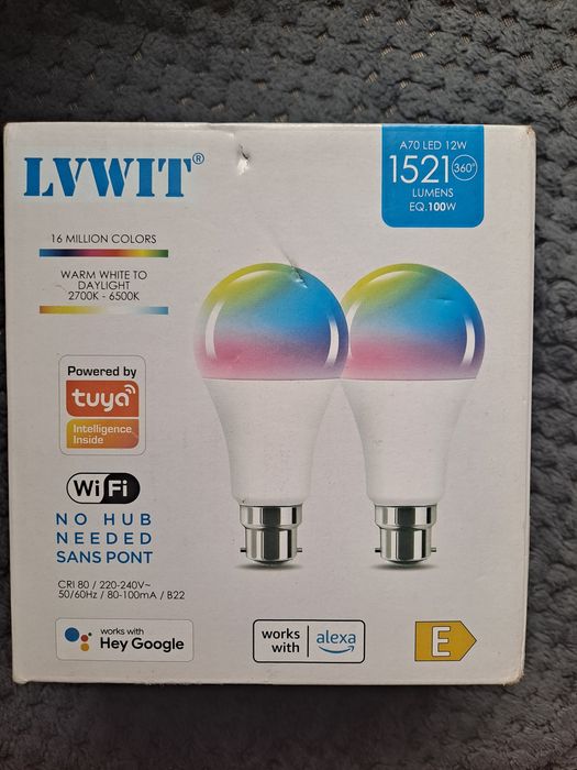 Żarówki led oświetlenie wifi