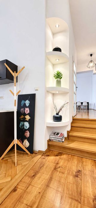 Designerski apart.72m2-WYSOKI NA 3,6M+GARDEROBA-cisza,ulica Hoża 39