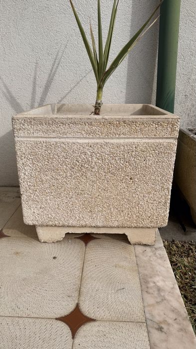 Vaso quadrado – excelente estado