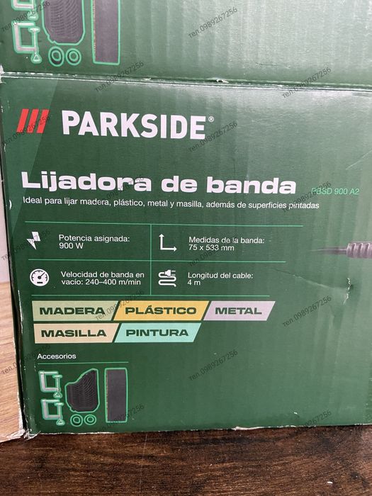 Шліфмашинка, стрічкова, ленточная шлифмашина PARKSIDE НІМЕЧЧИНА